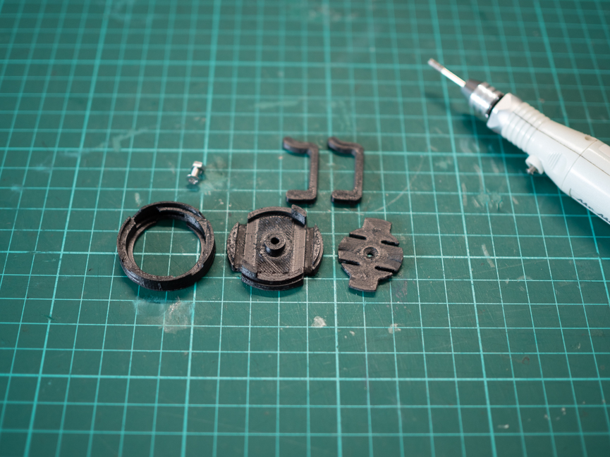 有孔ボード用ガーミンマウントアタッチメントをつくろう