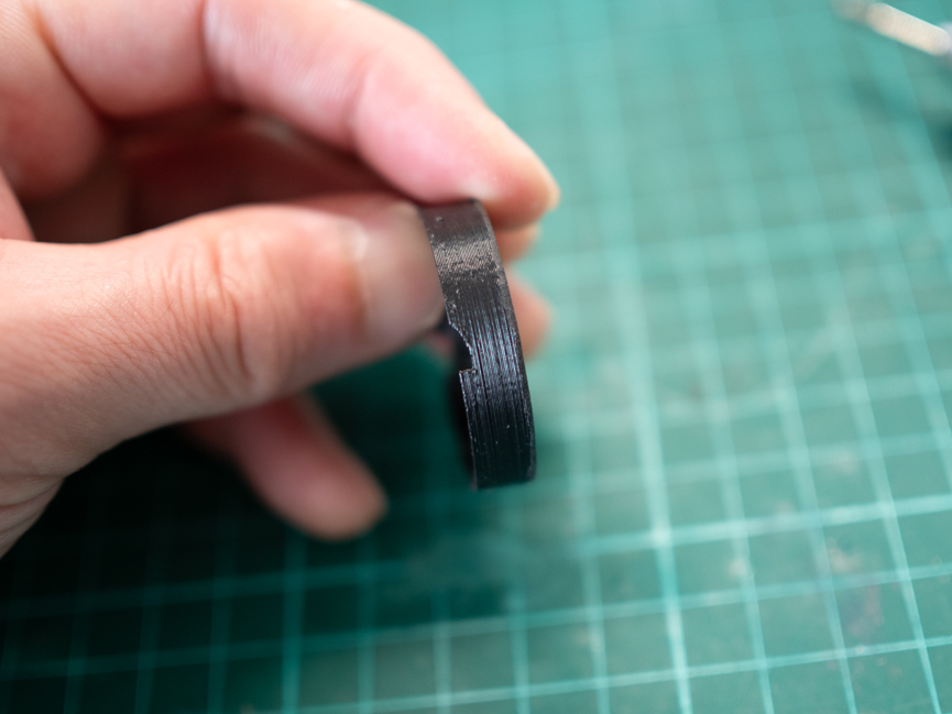 有孔ボード用ガーミンマウントアタッチメントをつくろう