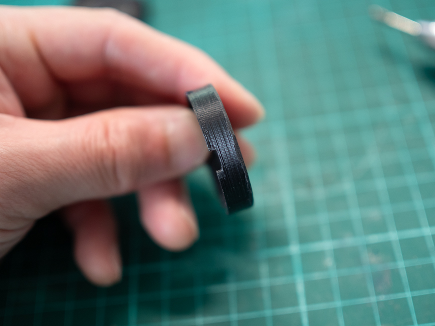 有孔ボード用ガーミンマウントアタッチメントをつくろう