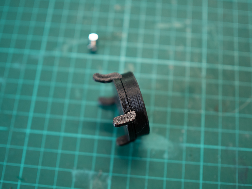 有孔ボード用ガーミンマウントアタッチメントをつくろう