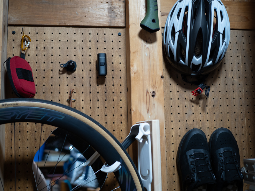 有孔ボード用ガーミンマウントアタッチメントをつくろう