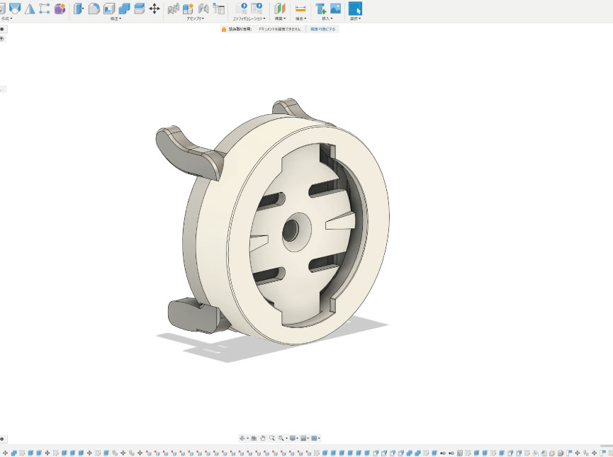 有孔ボード用ガーミンマウントアタッチメントをつくろう