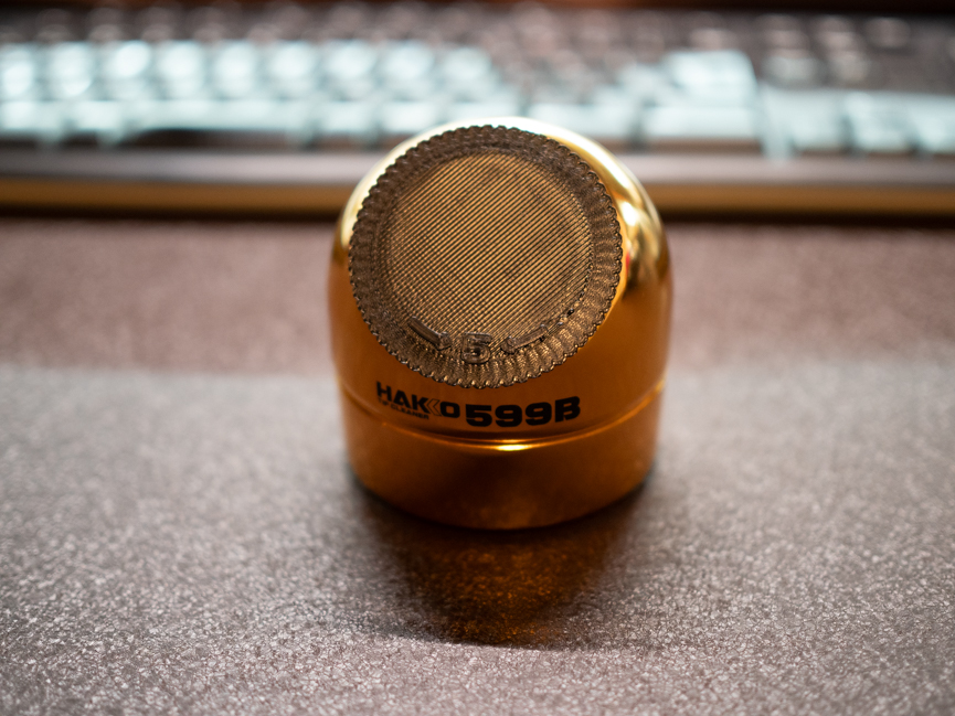 白光(HAKKO) こて先クリーナー クリーニングワイヤータイプ 599B-01用のキャップ