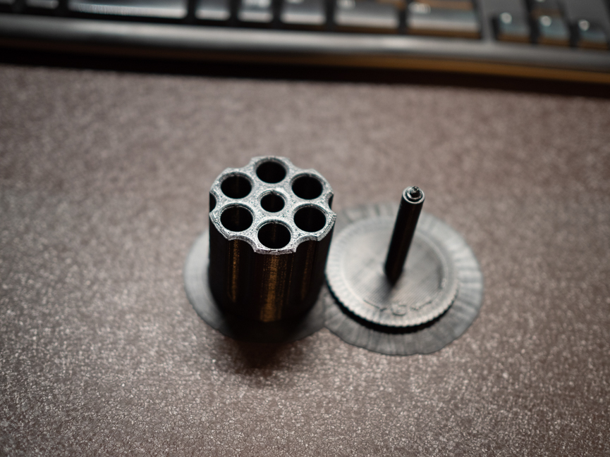 白光(HAKKO) こて先クリーナー クリーニングワイヤータイプ 599B-01用のリボルバーシリンダーペン立て