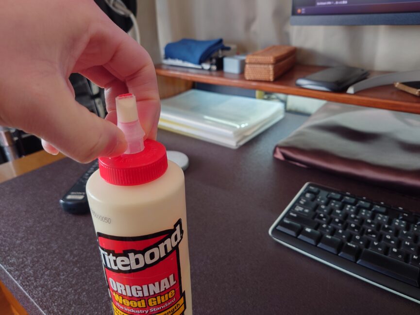 タイトボンドスタンドオープナー付き3Dプリント