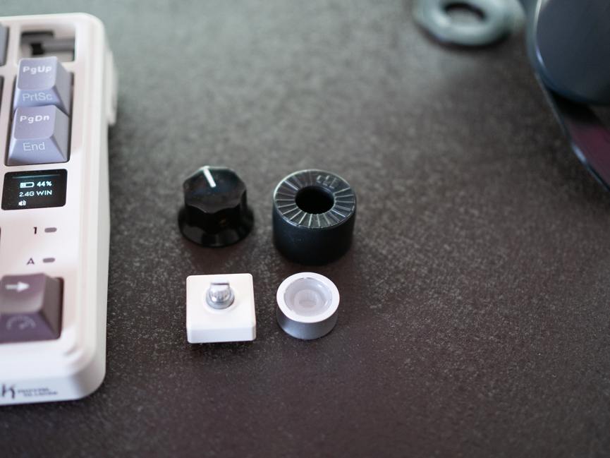 メカニカルキーボードのノブをMXRノブ化しよう(Jim DunlopラバーキャップMOD)